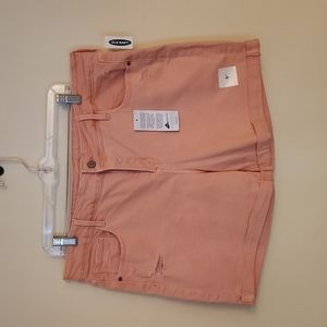 Old Navy Pink Denim Shorts
